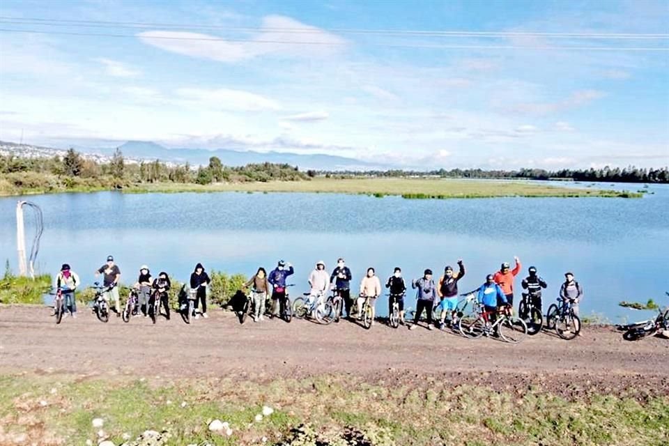 Vecinos de la Alcaldía Tláhuac se han organizado para realizar dos veces al mes recorridos en la demarcación para descubrir sus maravillas.