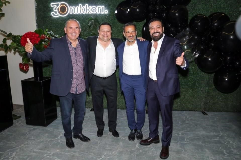 Durante el coctel de celebración del 30 aniversario de Nikkori