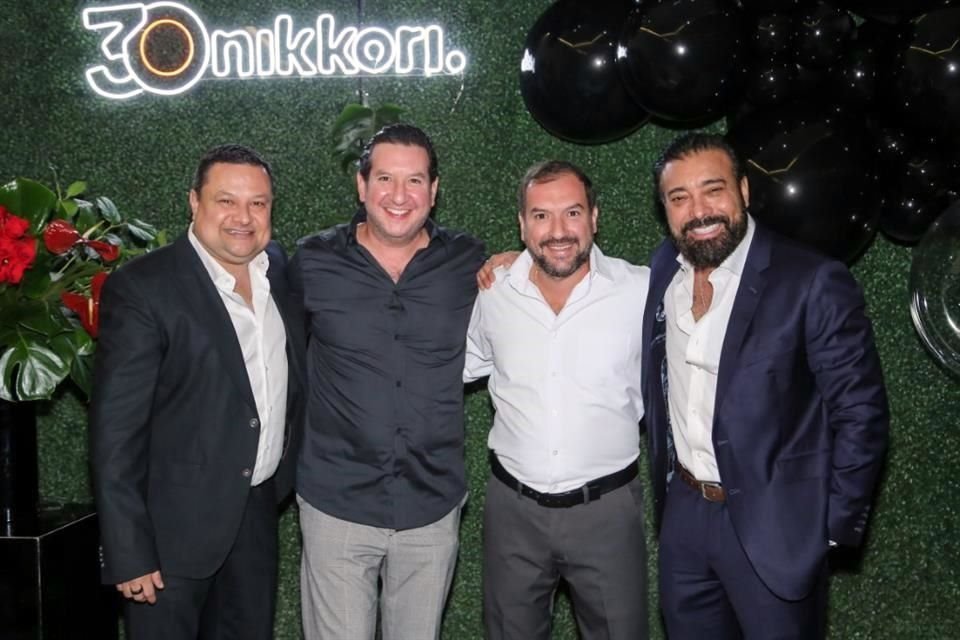 Durante el coctel de celebración del 30 aniversario de Nikkori