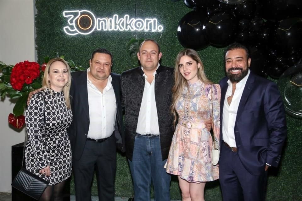 Durante el coctel de celebración del 30 aniversario de Nikkori