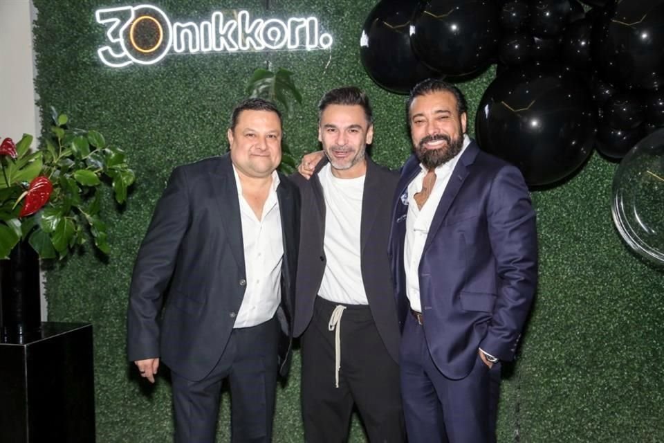 Durante el coctel de celebración del 30 aniversario de Nikkori