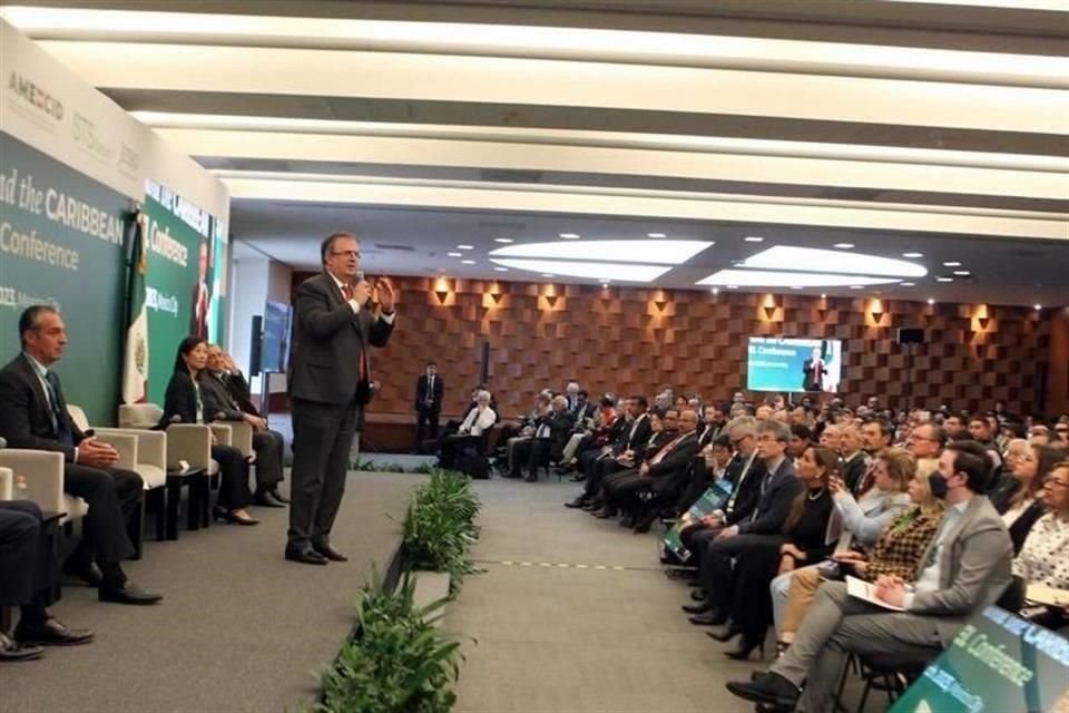 En Canciller Marcelo Ebrard aseguró que en México no se produce fentanilo.