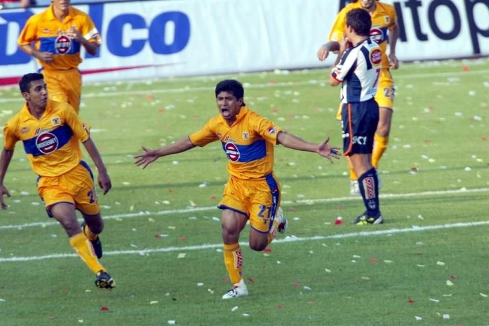 El 'Chima' le anotó 3 goles a Rayados como jugador felino.