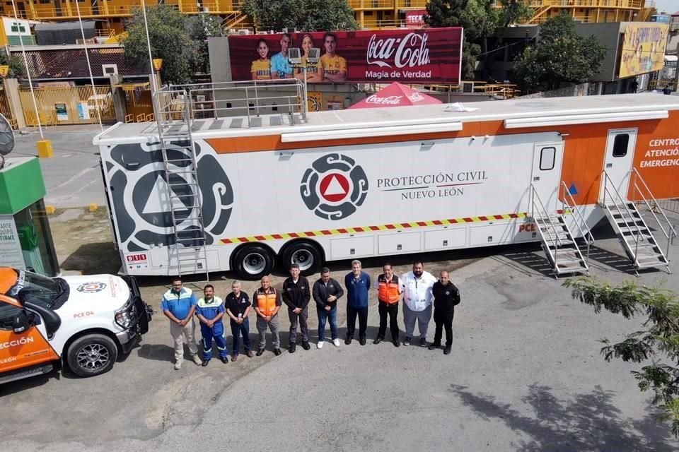 Dependencias como Protección Civil estarán presentes.