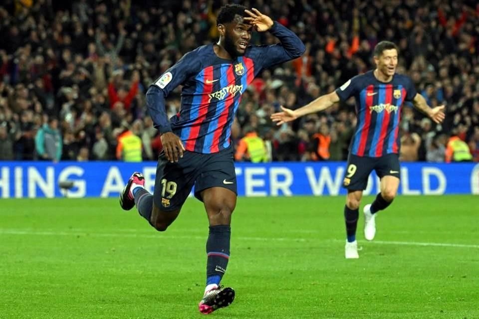 Franck Kessie se convirtió en el héroe blaugrana.