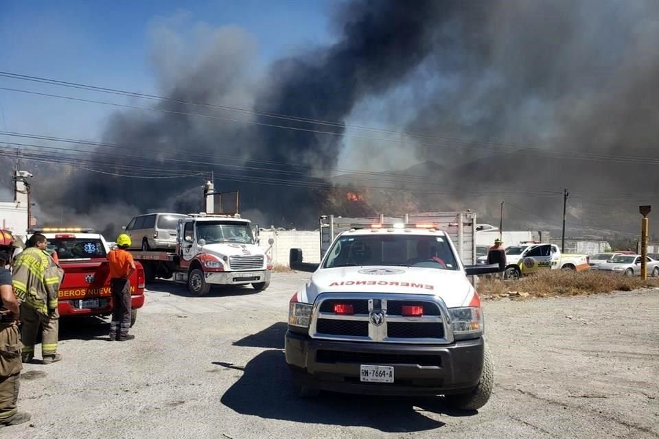 El detenido por el fuego en un corralón fue liberado.