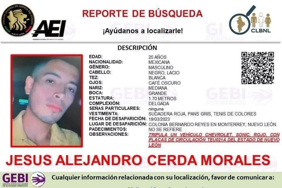 Un hombre es reportado como desaparecido con todo y su camioneta tras partir a trabajar a su puesto de barbacoa desde la mañana del domingo.