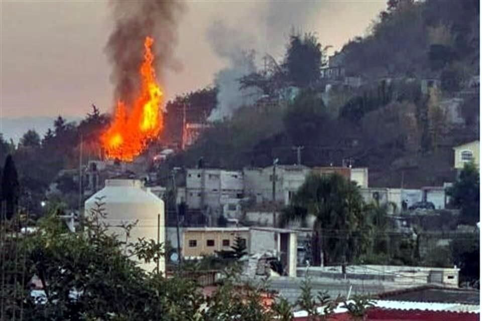 La explosión de un polvorín se registró este lunes en el Municipio de Totolapan, en Morelos.