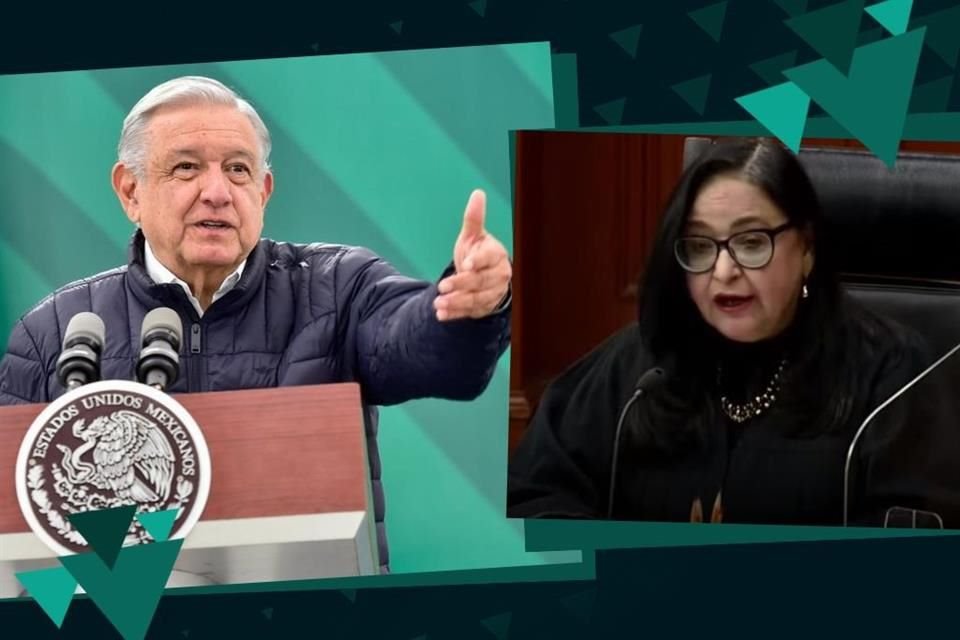 AMLO descartó reunión con Ministra presidenta de la Corte, Norma Piña.