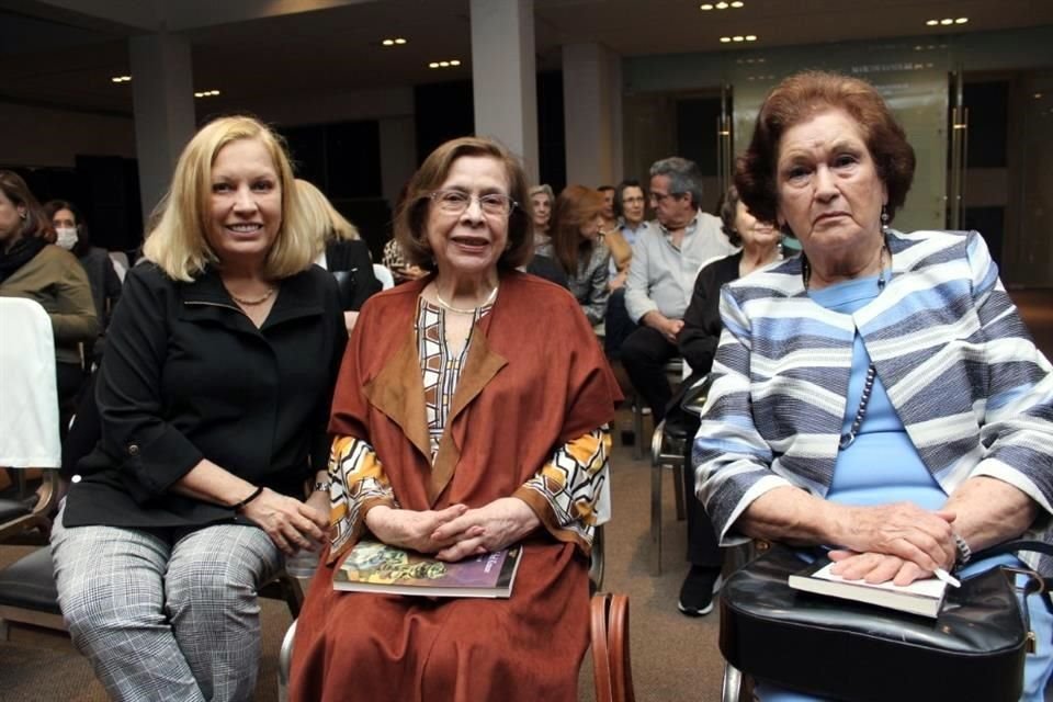 María del Carmen Molina de González, Emma Rosa Hernández Garza y Adelfos Gonzáles de Sander