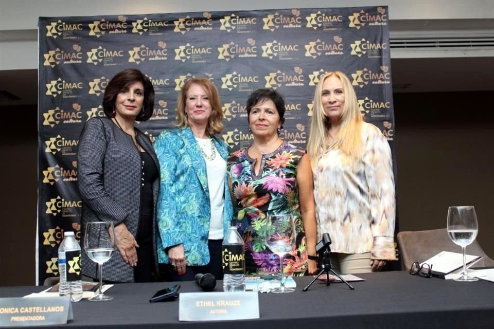 Mónica Castellanos, Ana Berner, Ethel Krauze y Katia Schkolnik