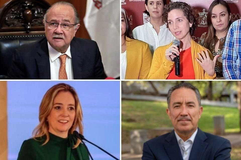 Los Secretarios de Gobierno, Javier Navarro; de Participación Ciudadana, Ximena Peredo; de Turismo, Maricarmen Martínez; y el titular de Fideproes, José Francisco Gutiérrez.