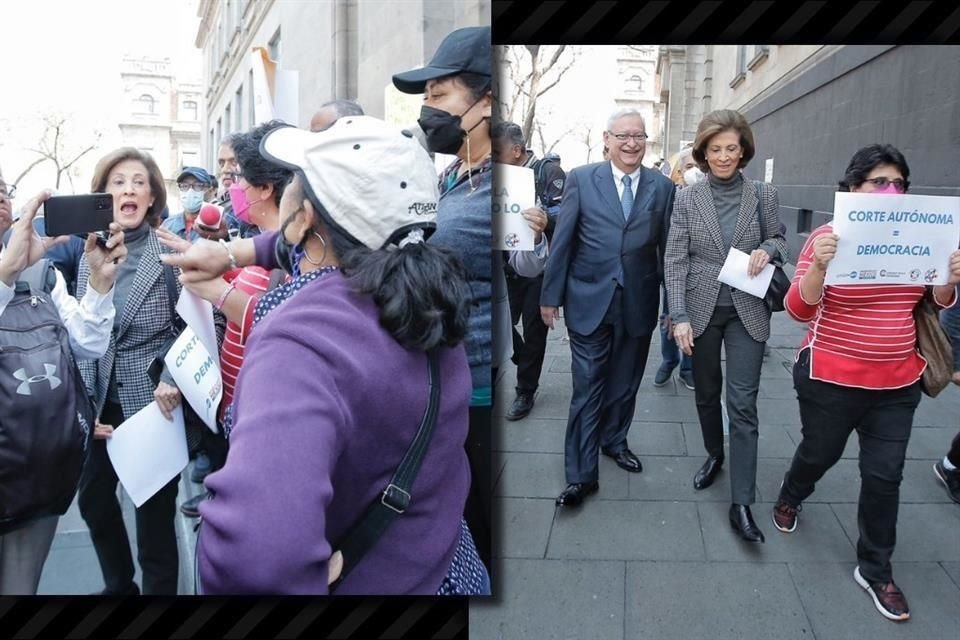 Las firmas fueron entregadas en la Oficialía de Partes de la Suprema Corte.