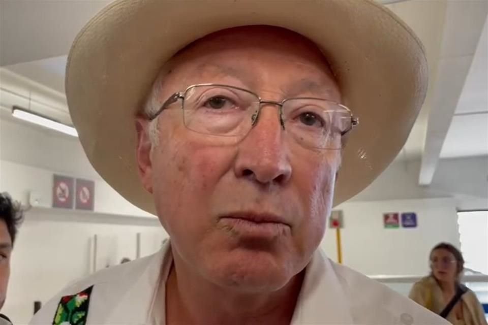 Ken Salazar, Embajador de Estados Unidos en México.