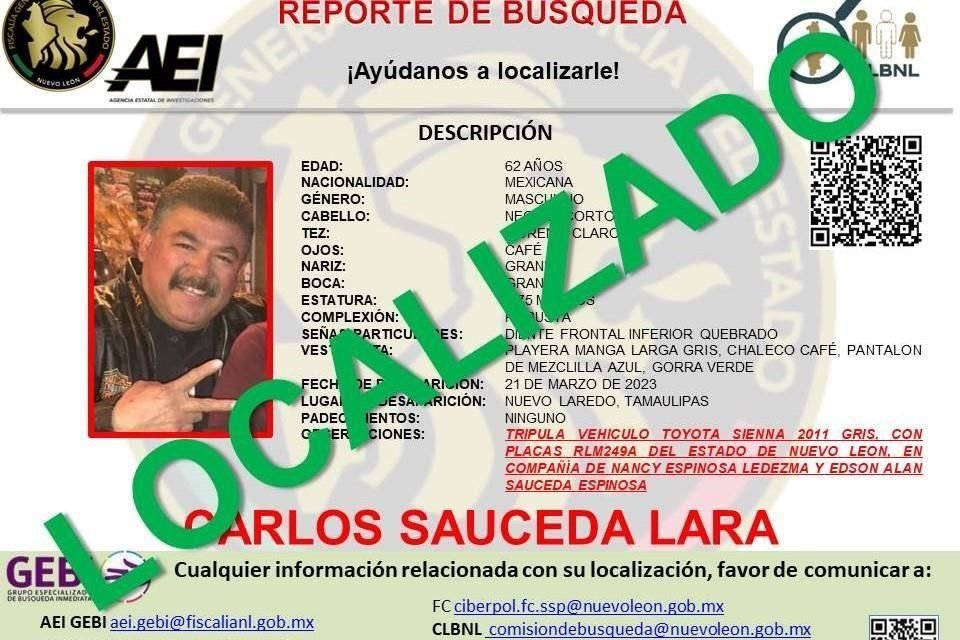 Carlos Sauceda Lara.