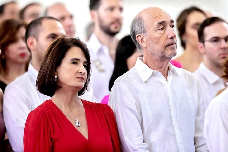 Pilar Sada de Caballero y Arturo Caballero