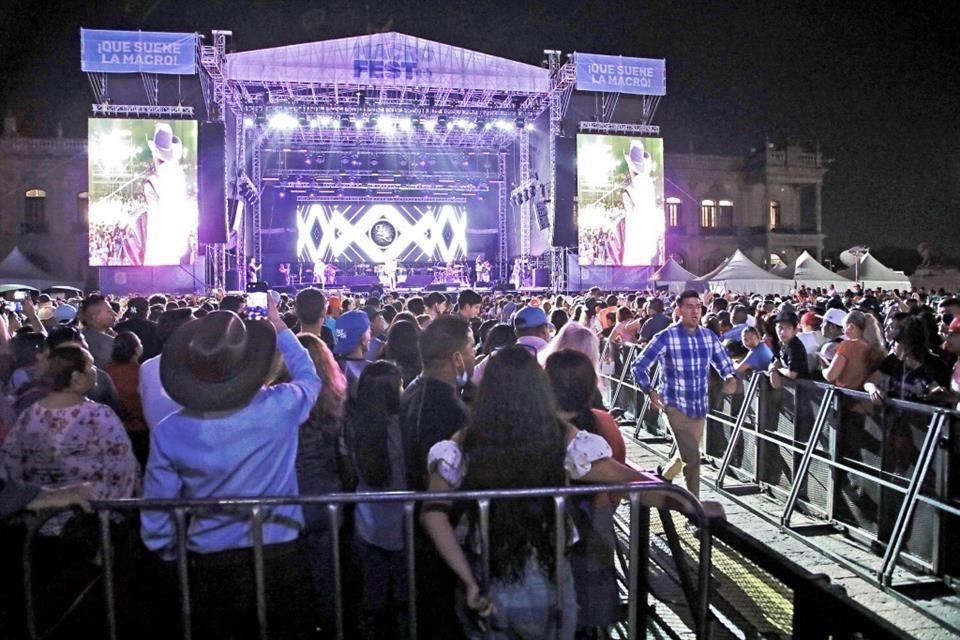 El gasto por cada Macrofest organizado por el Gobierno de Nuevo León asciende a la cifra cercana a los 2 millones de pesos.