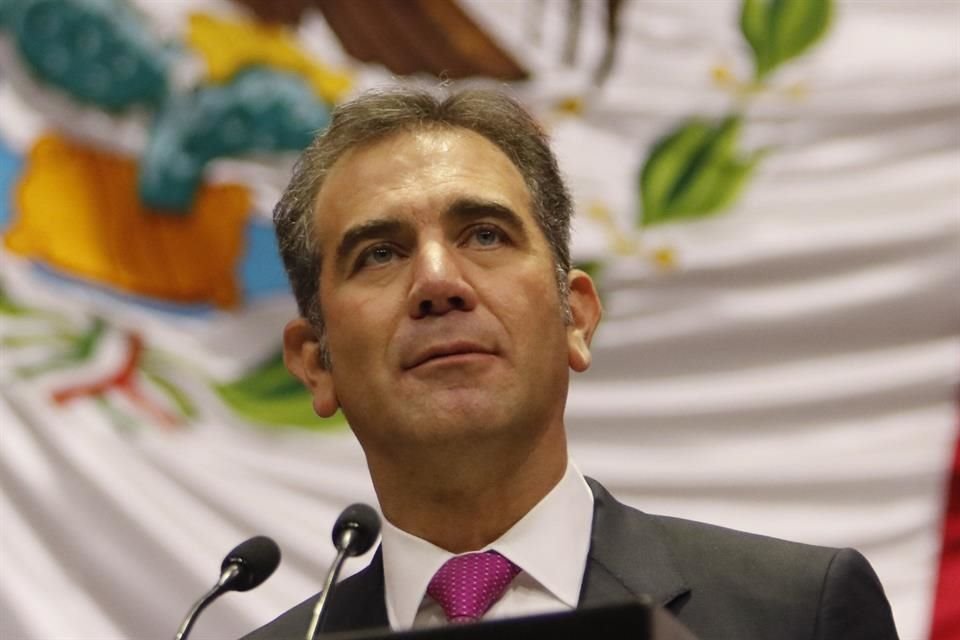 Lorenzo Córdova, consejero presidente del INE.