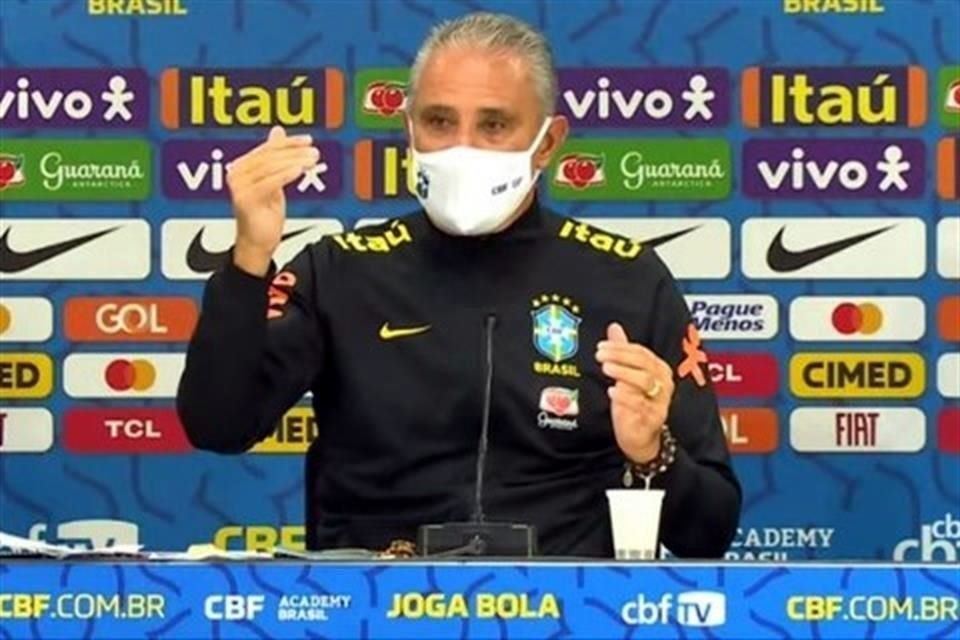 Tite reveló en conferencia de prensa que sus jugadores no quieren disputar la Copa América.