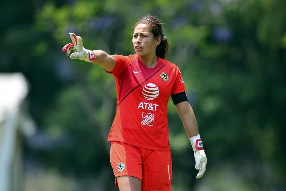 Cecilia Santiago fue campeona con el América en el Apertura 2018.