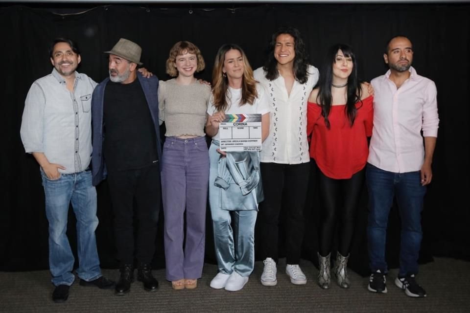 Los actores Naian Norvind y Cristo Fernández protagonizan la cinta 'Corina', filmada en locaciones de Guadalajara.