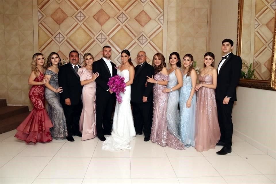 Ilse Eliozondo, Akyra Elizondo, Gerardo Elizondo Perales, Marissa Martínez, Enrique García Pérez, Minerva Alvarado Coronado, Mereldy García, Frida García, Brianna García y Carlos Godoy