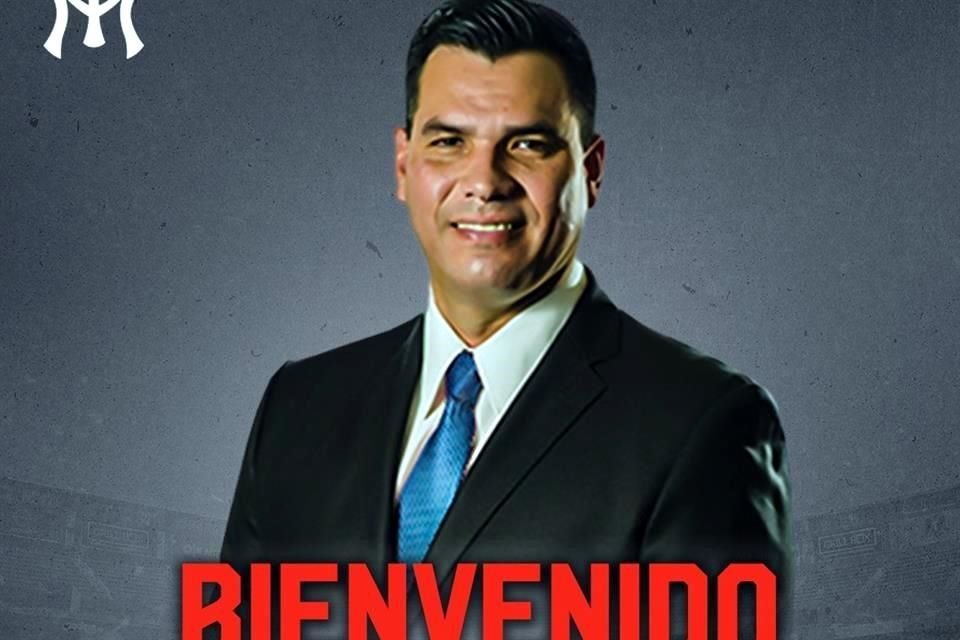 Así anunció la novena regia a su nuevo gerente deportivo, a través de redes sociales.