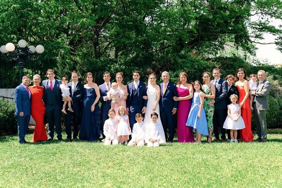 Familia de la novia