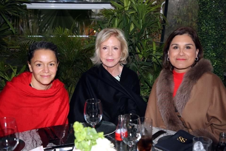 Alina de la Garnge, Lidia de Ramón y Dora Silvia Rodríguez