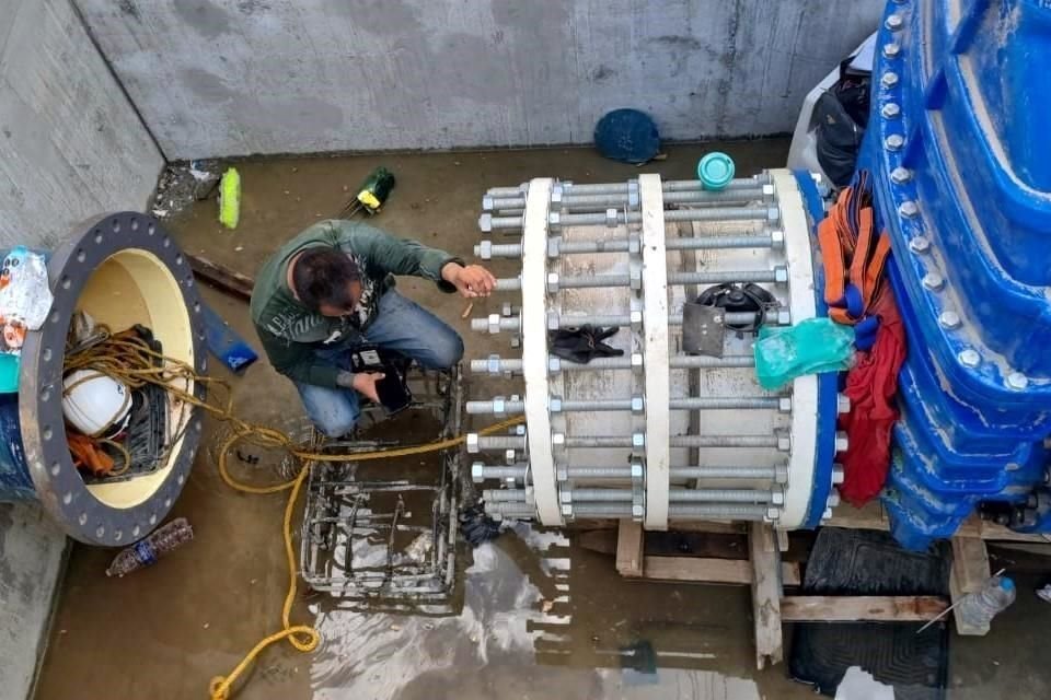 Conagua informó que obras que redujeron abasto de agua en municipios del Valle de México fueron terminadas este viernes; comenzarán pruebas.