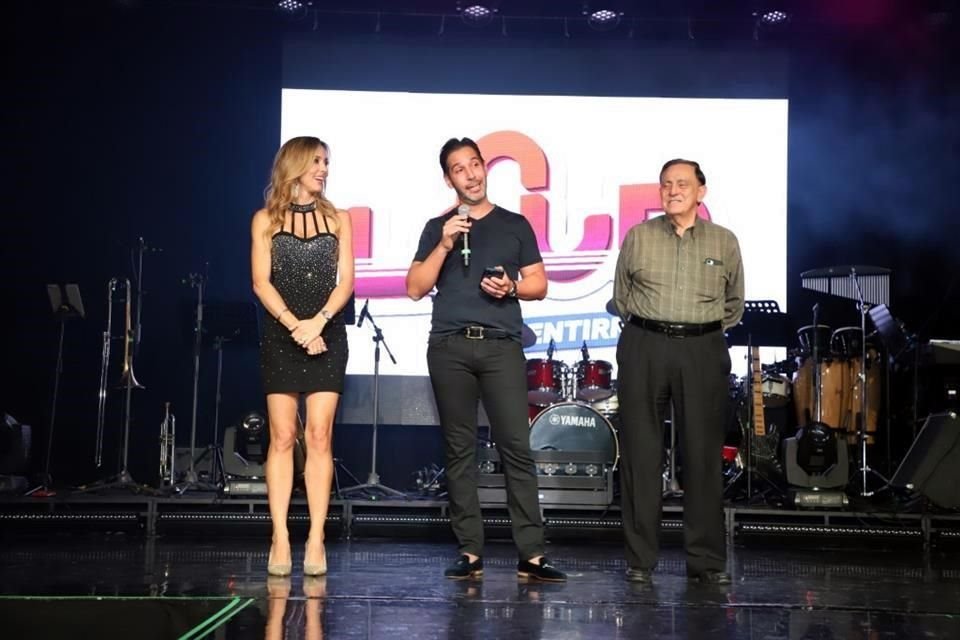 Adriana Franco de Saide, Raúl Saide y Joaquín Mass