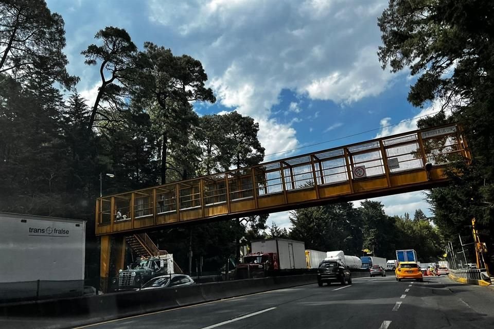 Habitantes de San Lorenzo Acopilco bloquearon la México-Toluca para denunciar la deforestación en la zona; ya se restableció la circulación.