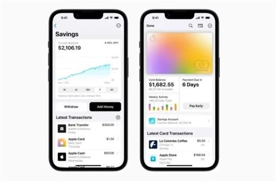 Los usuarios pueden configurar una cuenta desde la aplicación Wallet en sus iPhones.