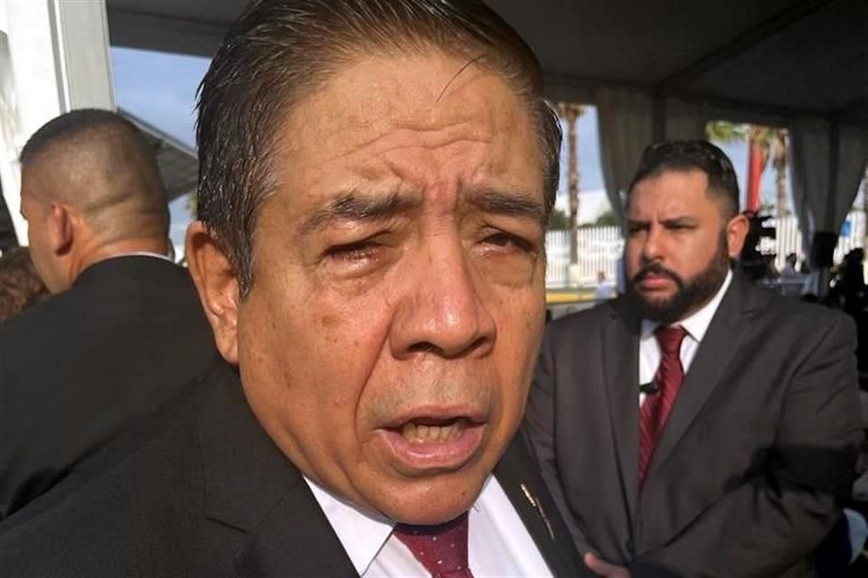 General Sergio Chávez García, Secretario de Seguridad Pública de Tamaulipas.