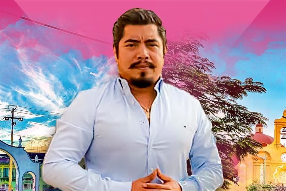 Rubero Suárez, candidato del partido Fuerza por México (FxM) a la Alcaldía de Izúcar de Matamoros, Puebla.