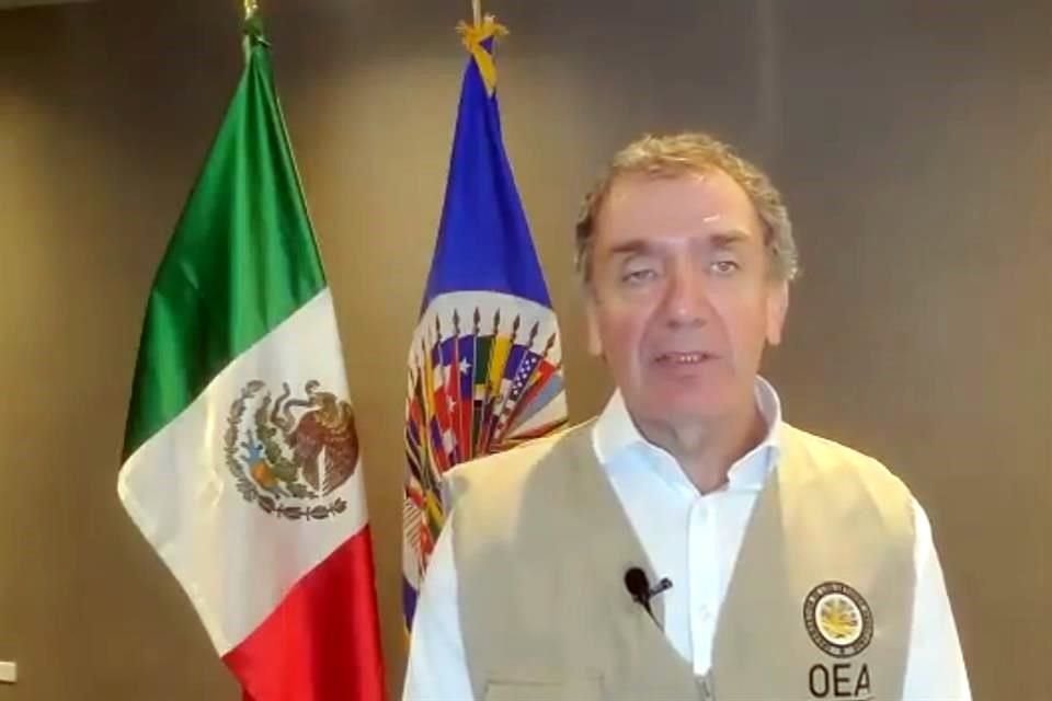 El Jefe de la Misión de la OEA aseguró que México cuenta con autoridades electorales autónomas.