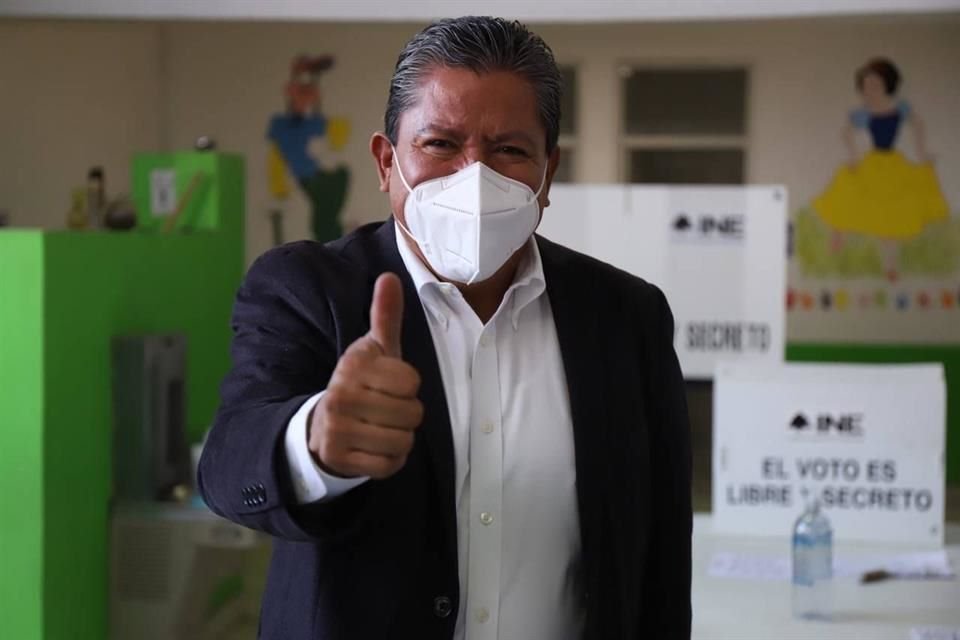 El candidato de Morena a la Gubernatura de Zacatecas, David Monreal.