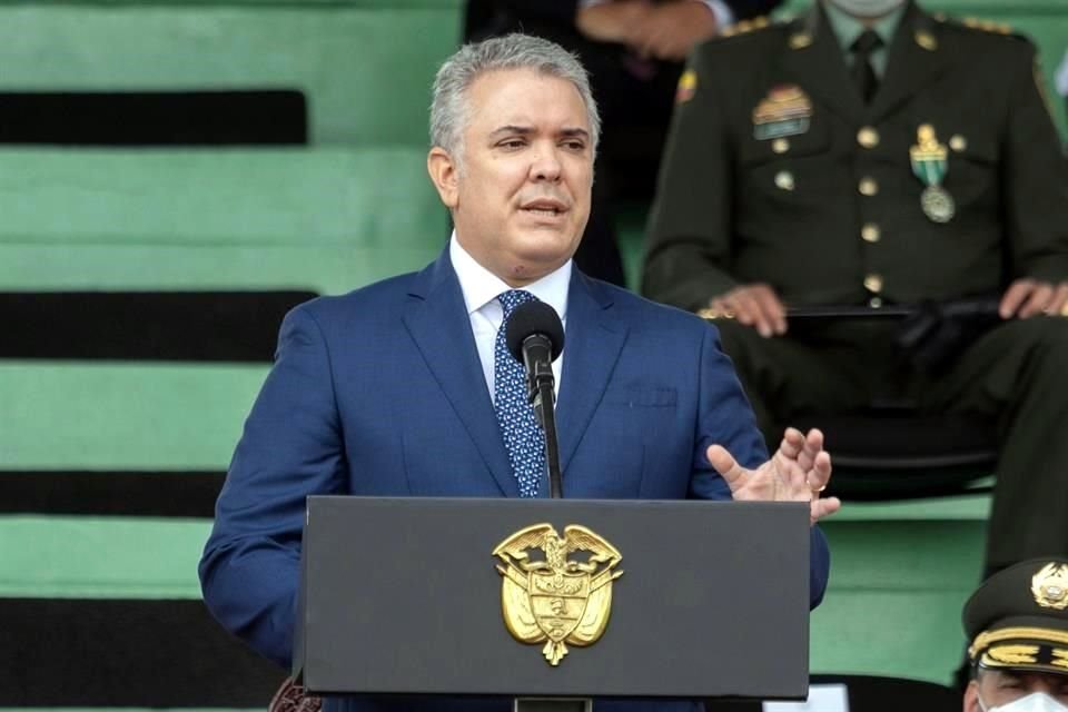 El Presidente de Colombia, Iván Duque, anunció la reforma durante una ceremonia de ascensos de la Policía.