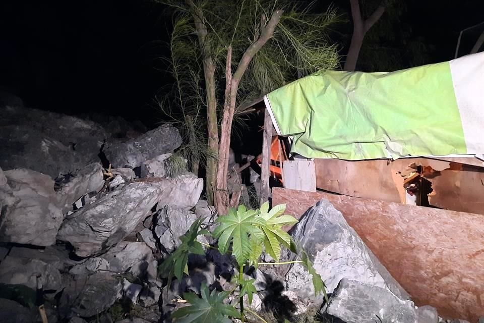 Los tejabanes se encontraban en la Colonia Unidad Pedreras, Fomerrey 106 en el norte de Monterrey.