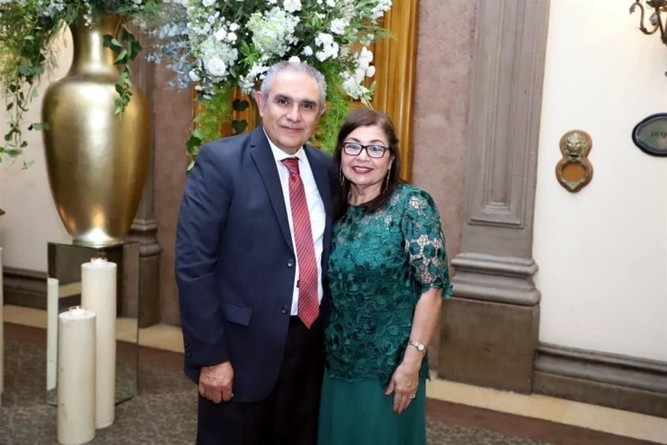 Alejandra González y Eduardo Salcedo