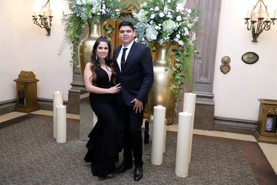 Nayeli López y Joshua Hernández