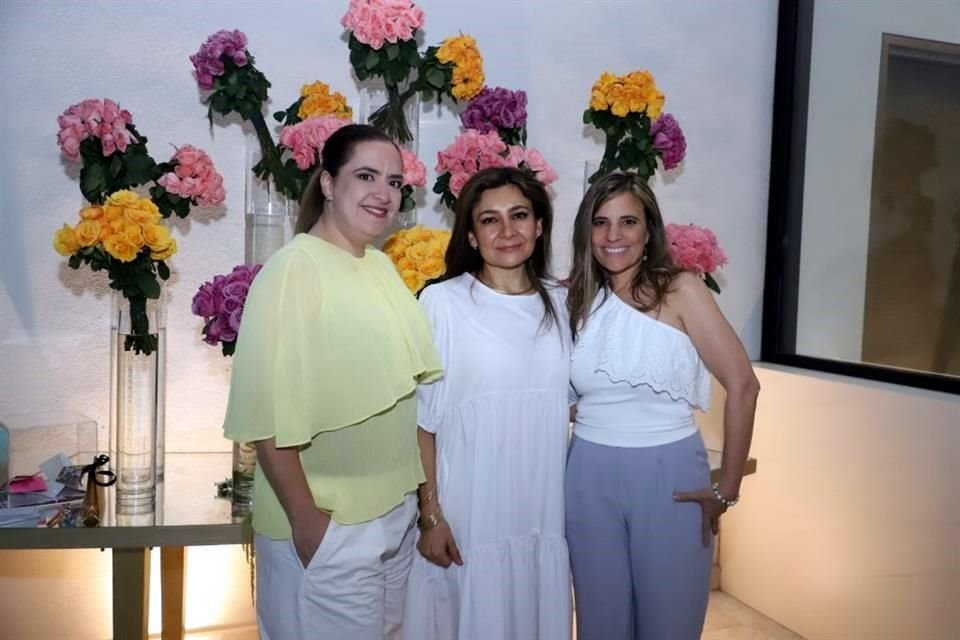 Olivia Chapa, Gaby Guzmán y Ana Isabel Valenzuela