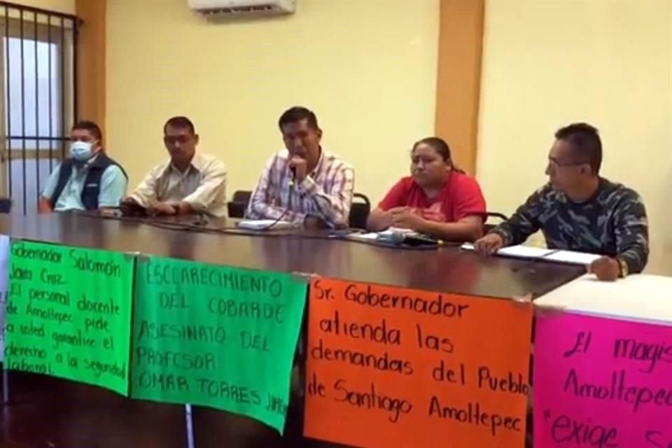 Los docentes aseguraron que tras mesas de trabajo no han observado ningún avance.