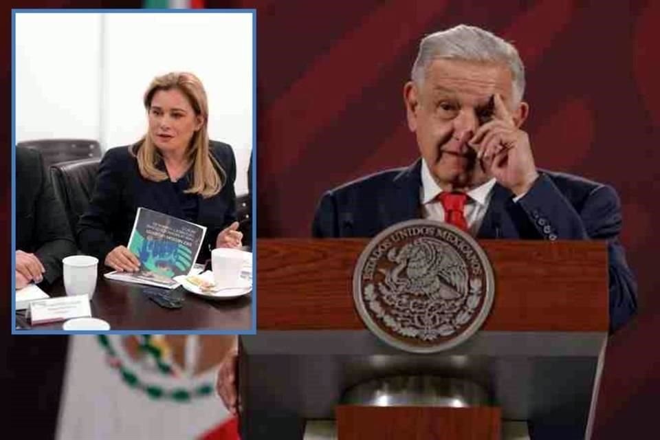 López Obrador fue cuestionado en su conferencia mañanera sobre los reclamos de la Gobernador Campos ante la crisis migrante en Chihuahua.