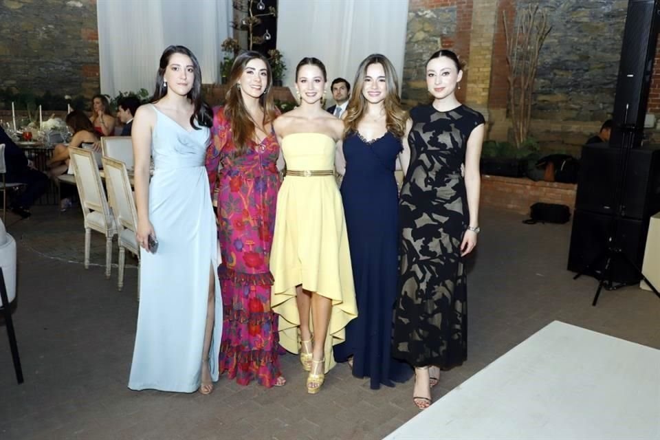 Marilú Castañeda, Romina Ramírez, Pamela Bringas, Bárbara Assad y Arlette Araujo