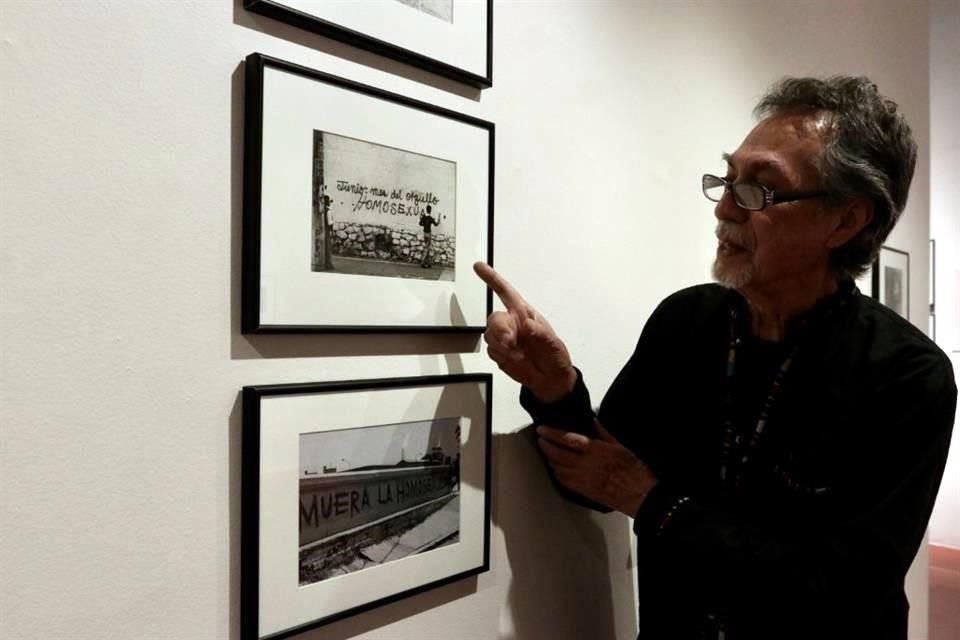 Juan Jacobo Hernández, cofundador del Frente Homosexual de Acción Revolucionaria (FHAR) y un luchador histórico de la comunidad, evoca cómo el arte permitió mostrar una faz distinta del movimiento.