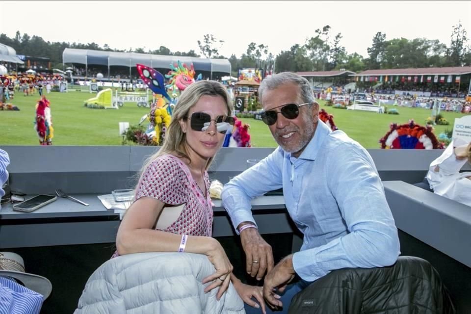 Cristina Ávlos y Edgar Castellanos