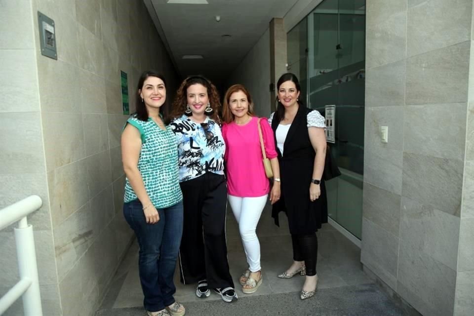 Ana Carmen González, Brenda Cantú, Brenda González y Nancy Salas