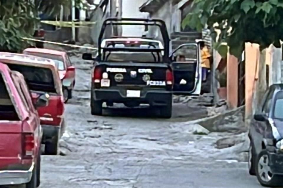 El ataque ocurrió en la calle Vista Regia en su cruce con Monte Encino, en la Colonia Ampliación Nogales de la Sierra.