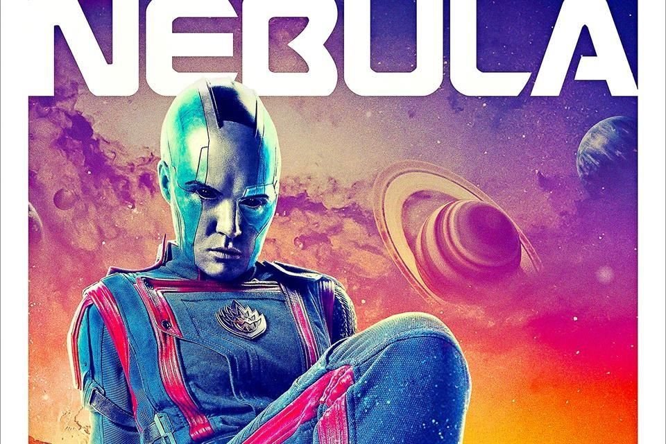 Karen Gillan es la malhumorada Nebula.